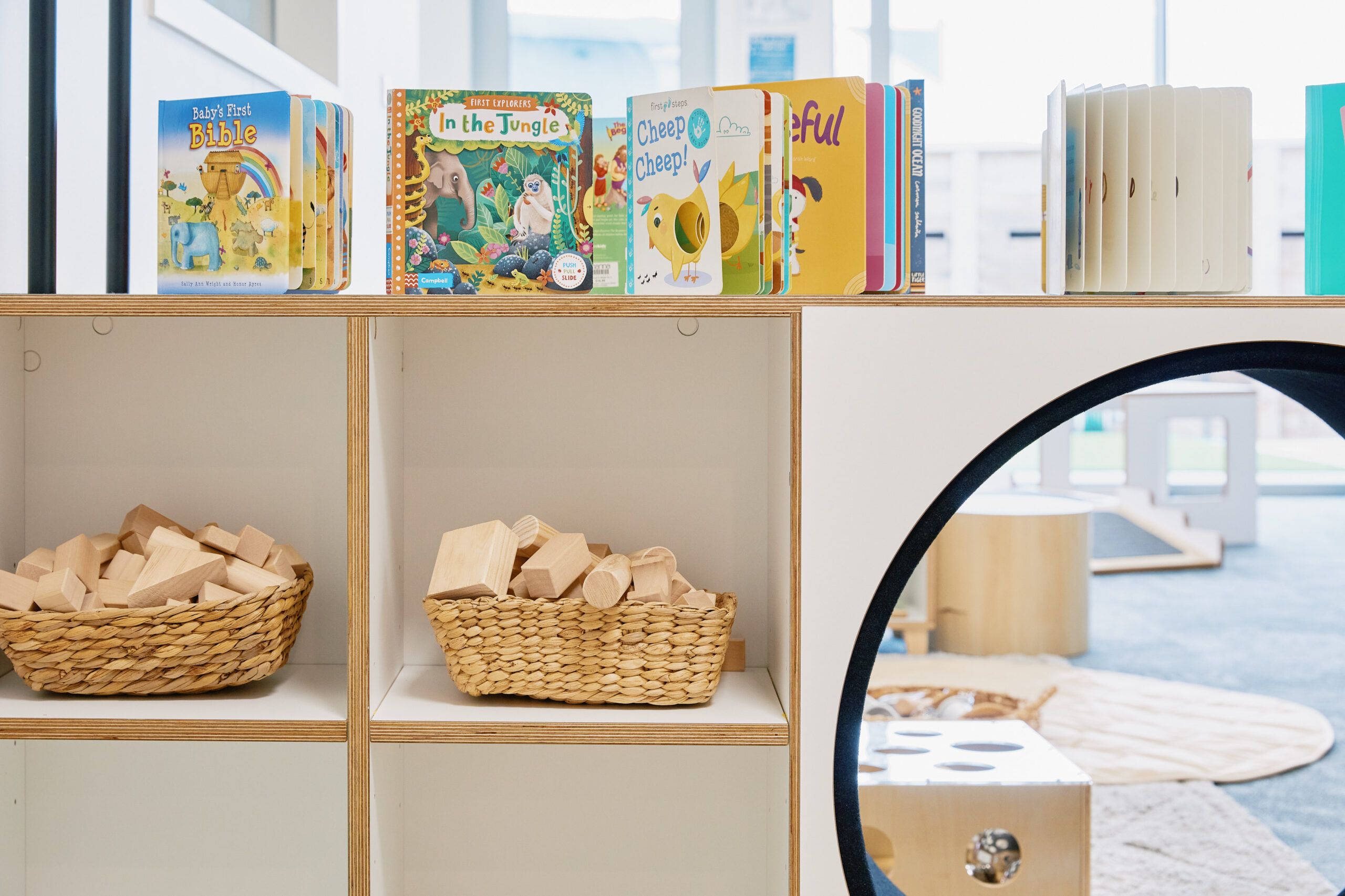 Nurture & Bloom | Indoor play and reading area