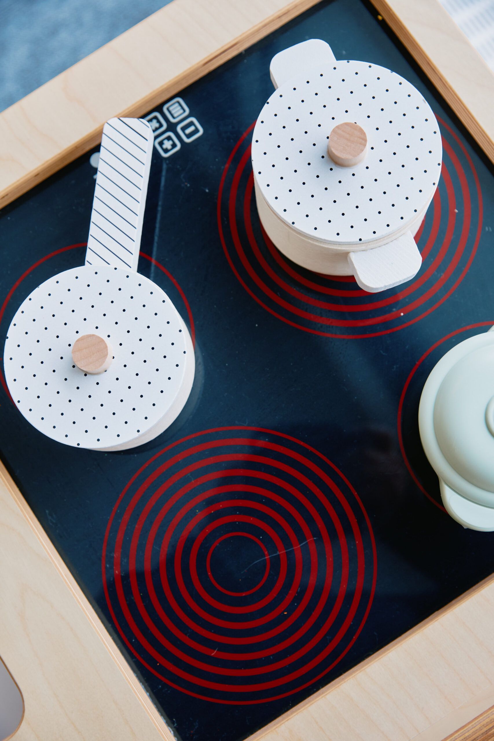 Nurture & Bloom | Wooden kitchen play set up